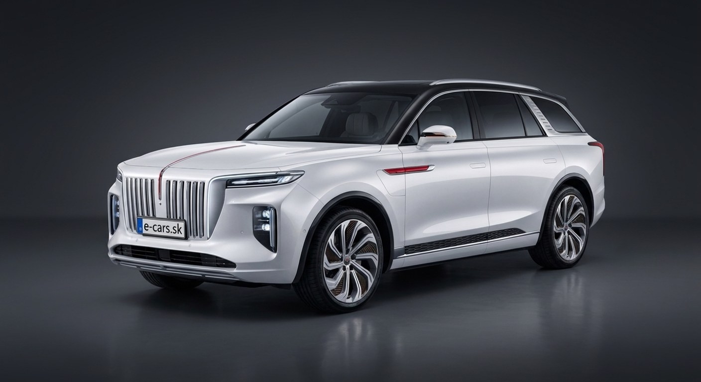 Hongqi E-HS9 – štúdiová fotografia